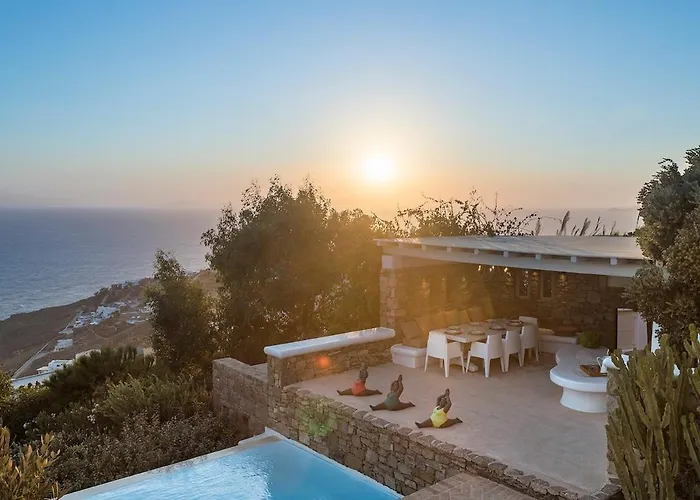 빌라 Theasis - Llb - Sea And Sunset View Fanari (Mykonos)