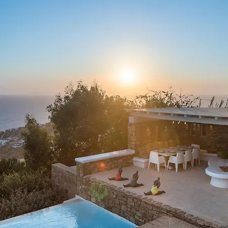 Villa Theasis - Llb - Sea And Sunset View Fanári