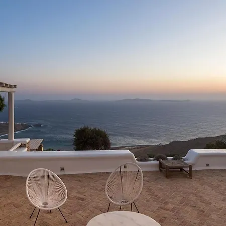 Theasis - Llb - Sea And Sunset View Villa Fanári
