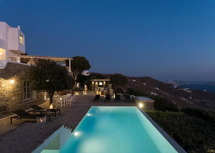 Villa Theasis - Llb - Sea And Sunset View