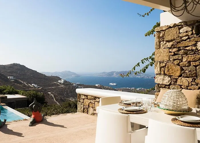 Theasis - Llb - Sea And Sunset View Villa Fanari (Mykonos)