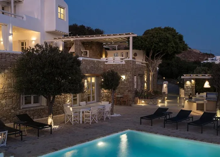 Theasis - Llb - Sea And Sunset View Villa Fanari (Mykonos)
