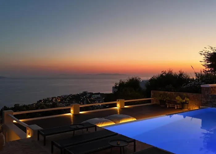 Theasis - Llb - Sea And Sunset View Вилла